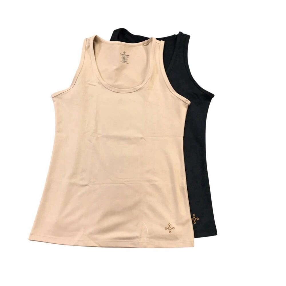 Tommie‎ Copper Core Tank Top Nude and Black 2 Pack Women’s 3XL 0990WR